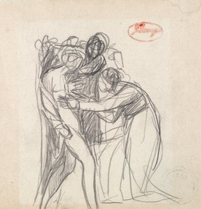 カニディアと若者 作： George Romney